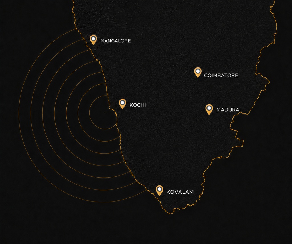 South India development map